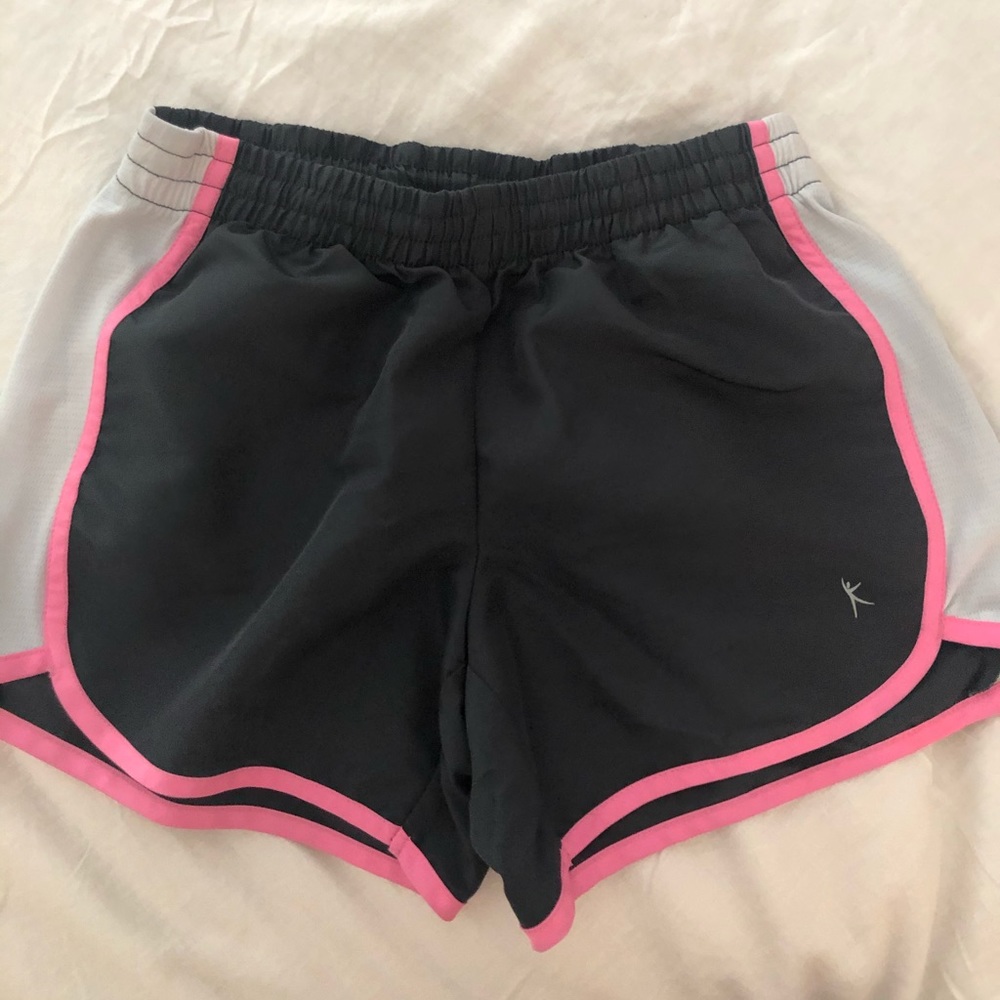 Danskin Black and White Athletic Shorts